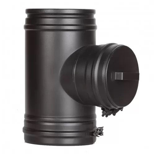 Заглушка для твердого топлива Schiedel Permeter 25 черный, D 200/250 мм