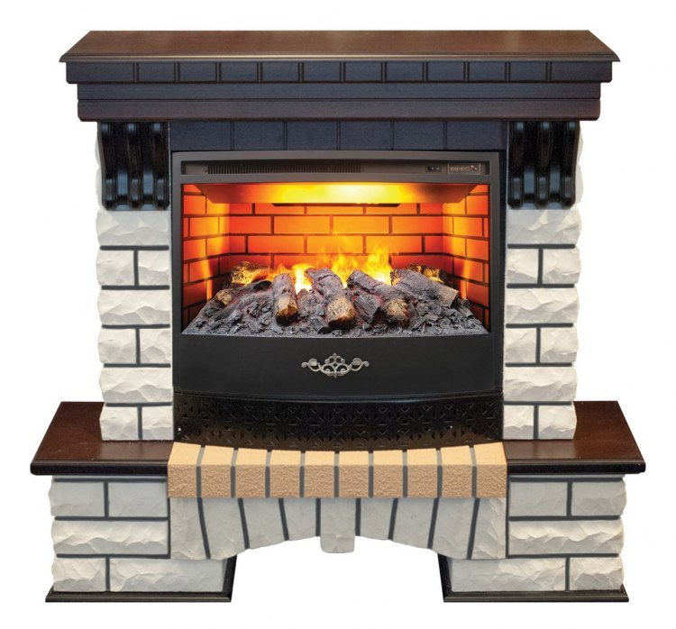 Электрокамин Country 25,5 AO c очагом FireStar 25,5 3D