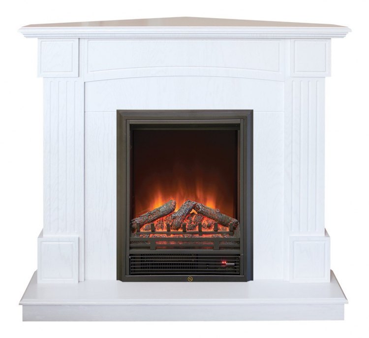Электрокамин Andrea Corner WT с очагом Eugene
