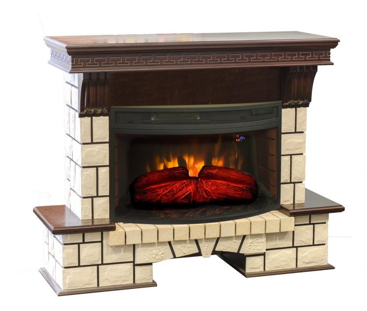 Электрокамин Stone New 33 AO с FireSpace 33W S IR