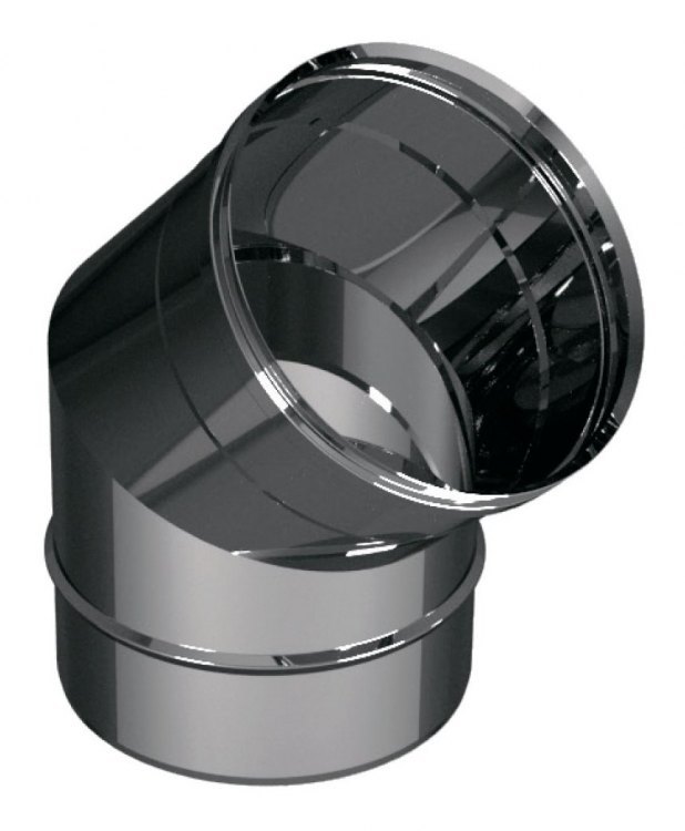 Отвод 45° D80, AISI 304 (Вулкан)