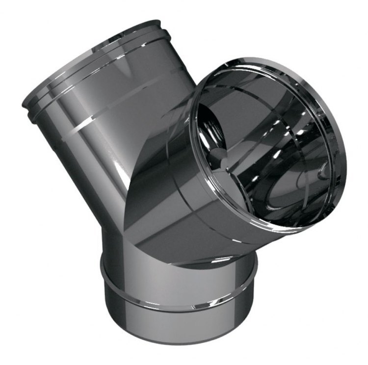 Y-образный тройник D80, AISI 304 (Вулкан)