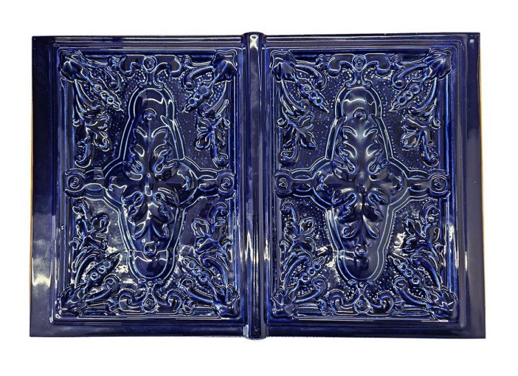 Чугунная печь камин Астов Майолика Классик