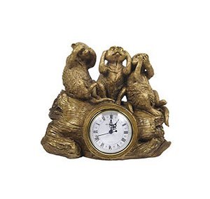 Каминные часы Ничего не вижу, не слышу, не скажу RF2010AB