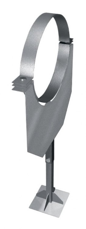 Консоль напольная L800-1500, D80, AISI 304 (Вулкан)