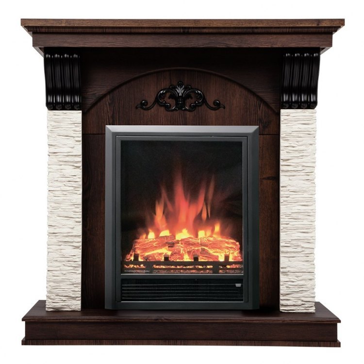 Электрокамин Corfino NT с очагом Eugene