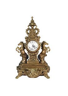 Каминные часы Дворцовые с лошадьми RF2027AB