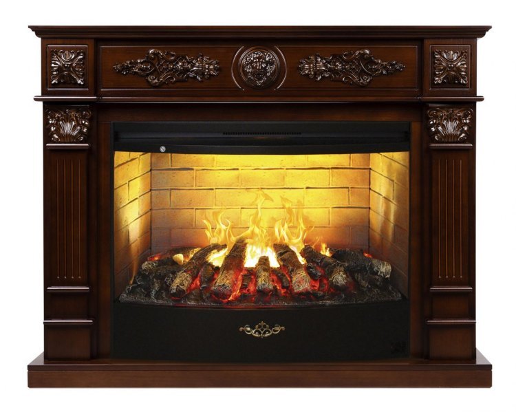 Электрокамин Leonardo 33 NT с очагом Firestar 33 3D