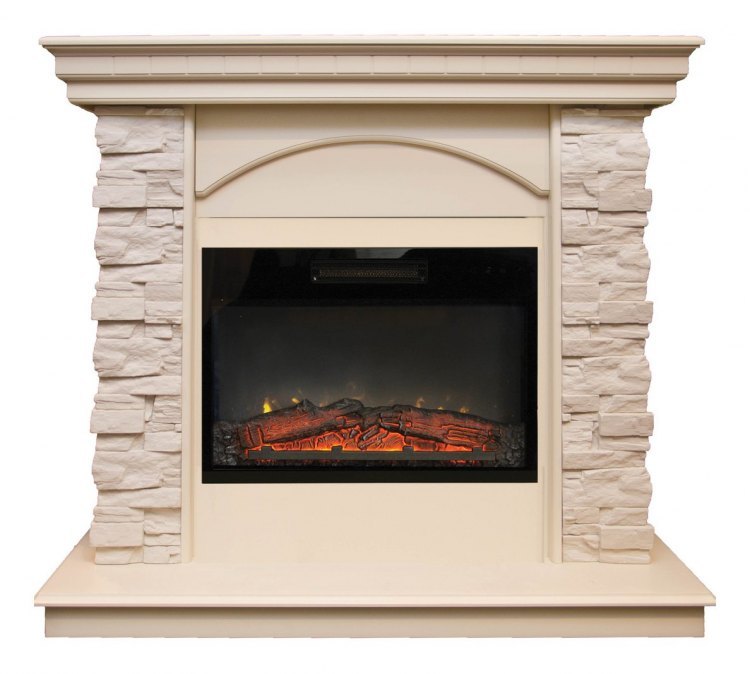 Электрокамин Elford WT c очагом Kendal 24