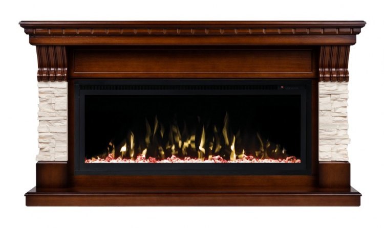 Электрокамин Michigan 50 AO с очагом Saphir 50