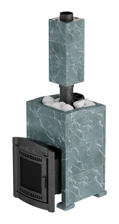 Банная печь Атмосфера XL в облицовке Талькохлорит