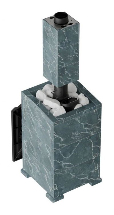 Банная печь Атмосфера XL в облицовке Талькохлорит