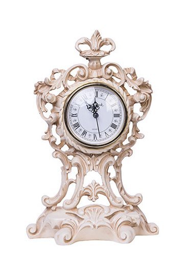 Каминные часы Ажурные RF2022 IV (Белая коллекция)