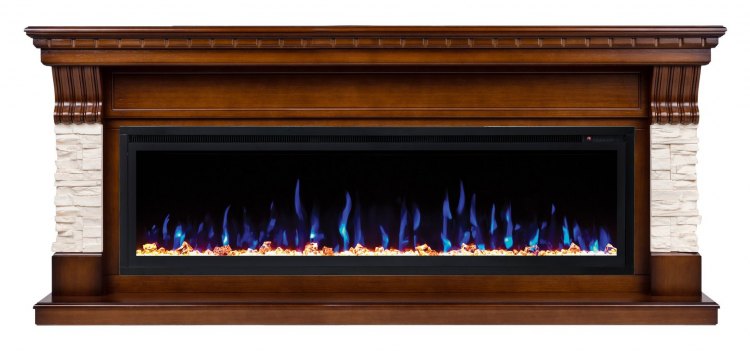 Электрокамин Michigan 60 AO с очагом Saphir 60