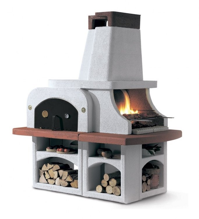 Барбекю Parenzo, с духовкой (Palazzetti)