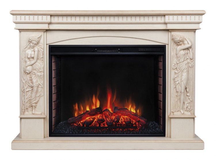 Электрокамин Diva 33 WTB с очагом Epsilon 33 S