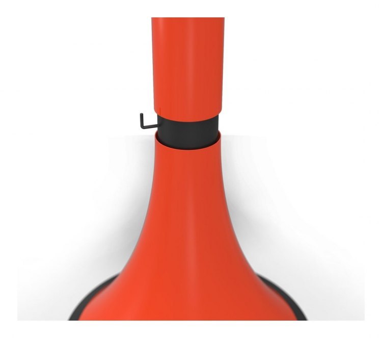 Камин LORENA CENTRAL RAL, подвесной, без стекла (Traforart)