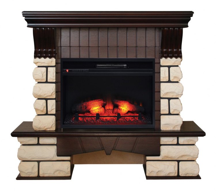 Электрокамин Kavkaz AO c очагом Eridan 24