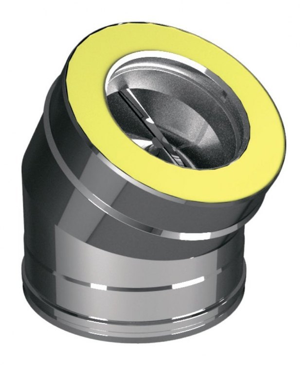 Отвод 30° D80/180, AISI 321/304 (Вулкан)