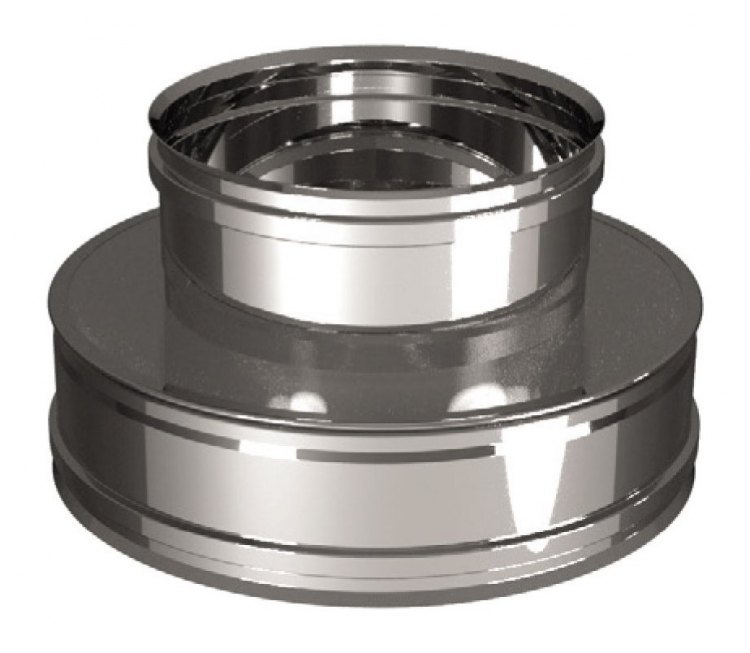 Переходник термо-моно с D80/180 на D80, AISI 321/304 (Вулкан)