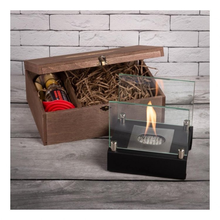 Подарочный набор SteelHeat PREMIUM BOX ALBA черный + деревянная коробка + стартовый комплект Подарочный набор SteelHeat PREMIUM BOX ALBA черный + деревянная коробка + стартовый комплект