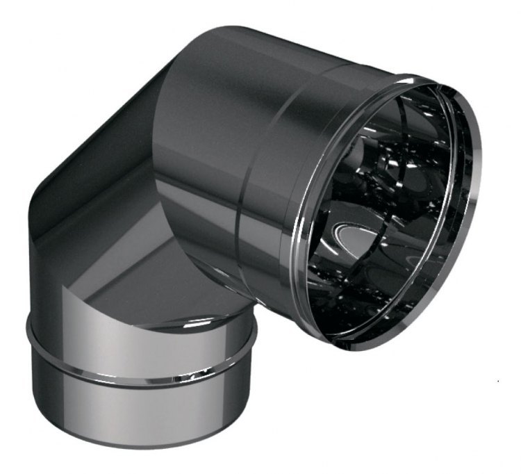 Отвод 90° D80, AISI 304 (Вулкан)