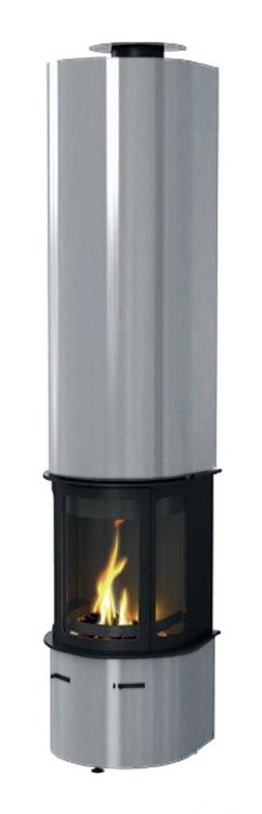 Камин OLIMPIA FRONTAL INOX (Traforart)