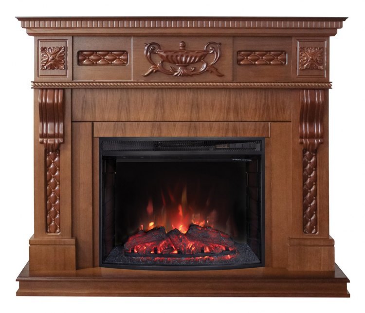 Электрокамин Corsica Lux 25,5/26 NT с  очагом Evrika 25,5