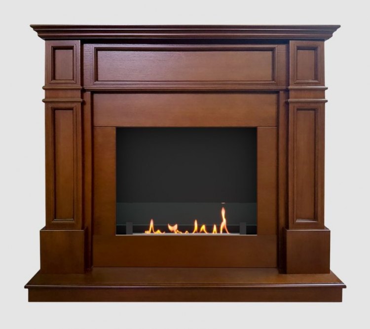 Биокамин в портале SteelHeat Bordo (Стекло)