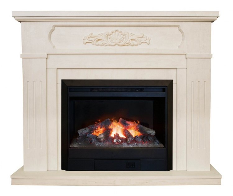 Электрокамин RealFlame Malta 26 WT с Helios 26 3D