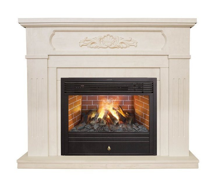 Электрокамин RealFlame Malta 26 WT с Novara 26 3D