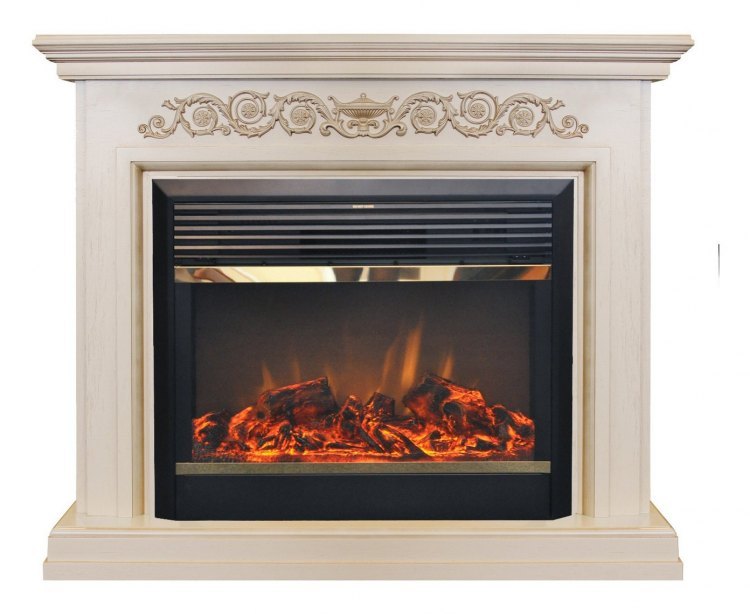 Электрокамин Leticia 26 WT(g) с очагом MoonBlaze BR S