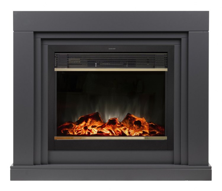 Электрокамин Stanley 26 GR с очагом MoonBlaze BR Lux S