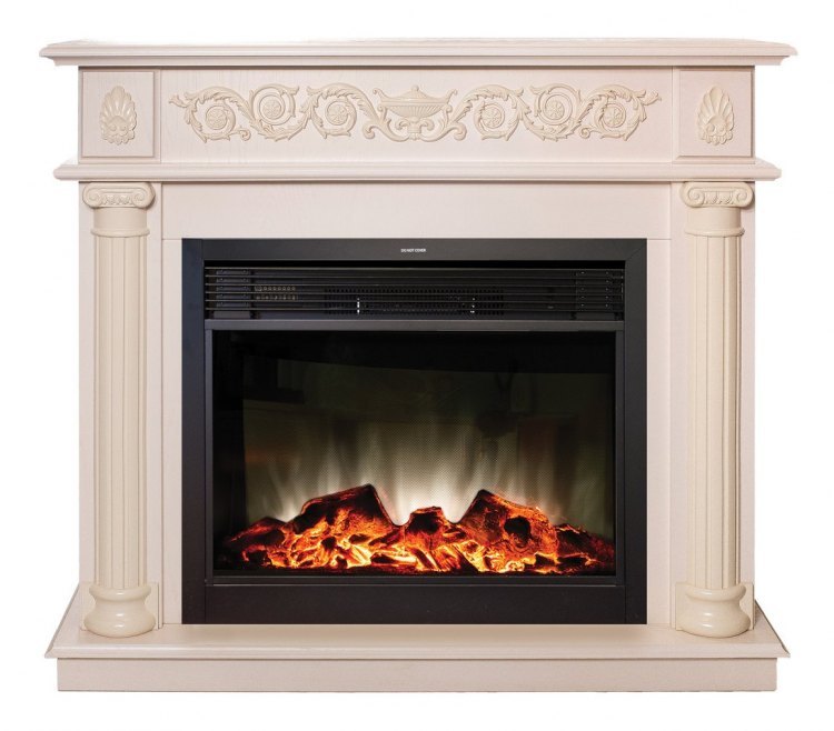 Электрокамин Attica 26 WT c MoonBlaze S LUX BL