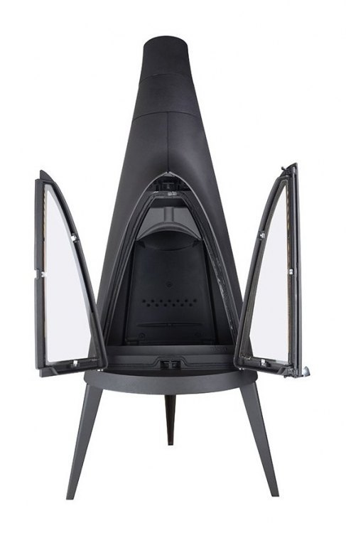 Чугунная печь камин Invicta Pow-wow