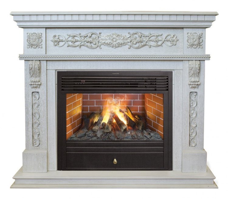 Электрокамин RealFlame Estella 26 WT с Novara 26 3D