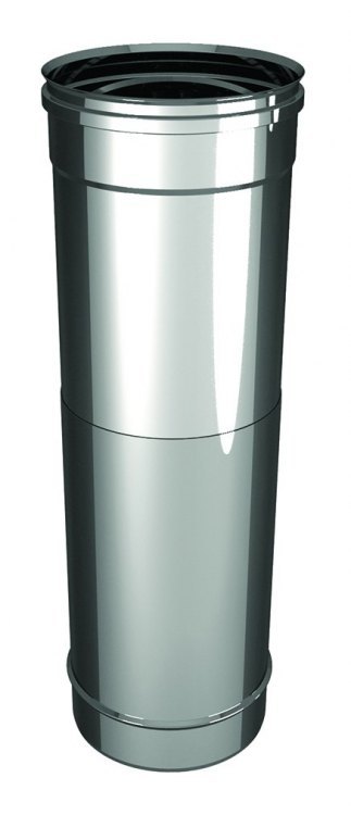 Труба телескопическая L330 D80, AISI 304 (Вулкан)