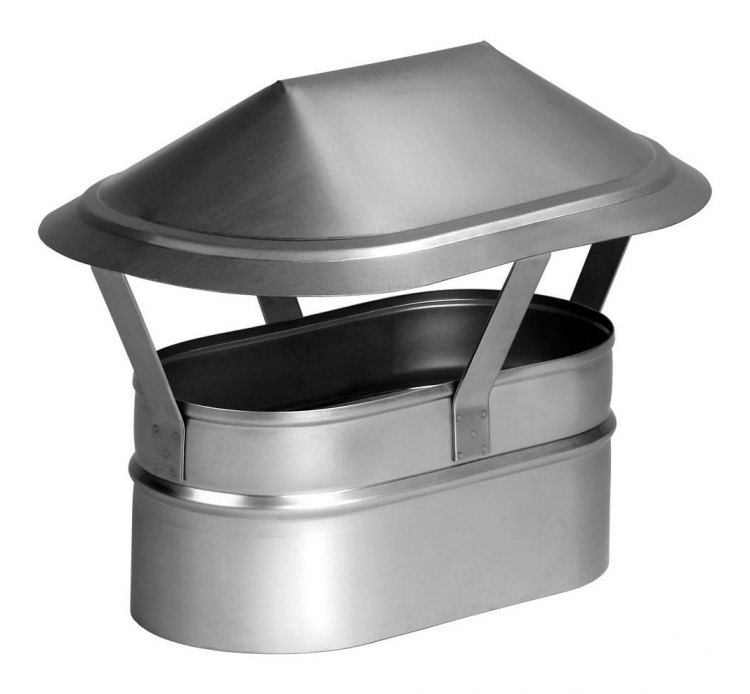 Зонт 120x240, AISI 321 (Вулкан)