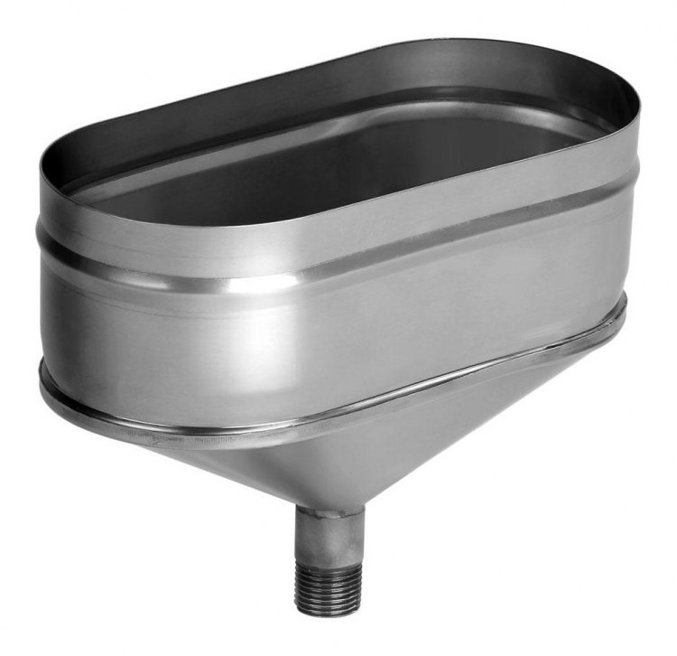 Конденсатосборник 100x200, AISI 321 (Вулкан)