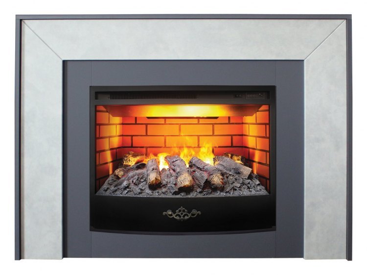 Электрокамин Jersey GR 25,5 WT c очагом FireStar 25,5 3D  F718
