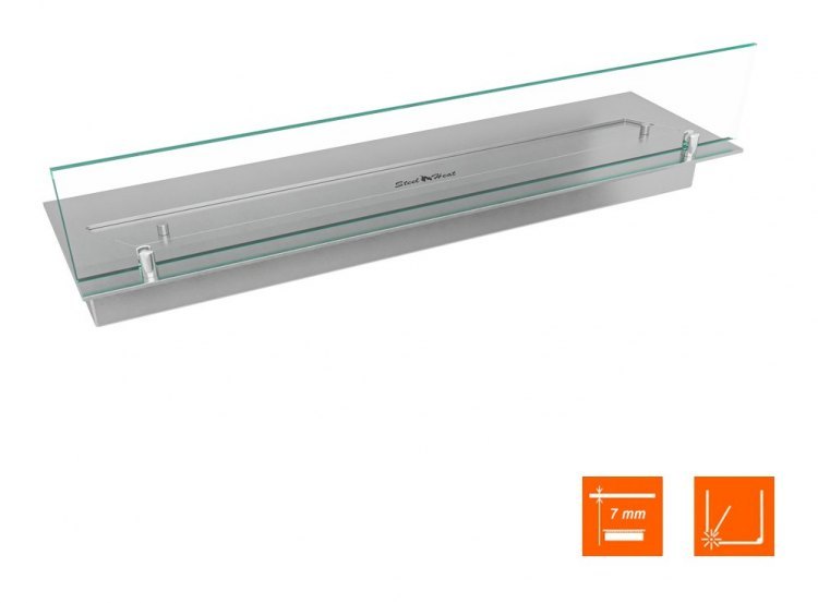 Топливный блок SteelHeat LINE GLASS 700