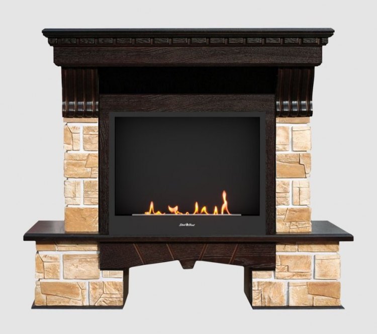 Биокамин в портале SteelHeat Grand Red (Стандарт)