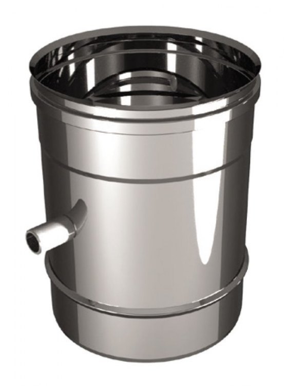 Труба L250 D80 со штуцером для отбора проб, AISI 304 (Вулкан)