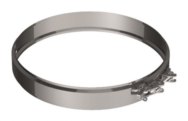 Хомут соединительный D80/180, AISI 304 (Вулкан)
