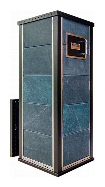 Дровяная печь для бани KLOVER RT-20RV Серпентинит (дровяная)