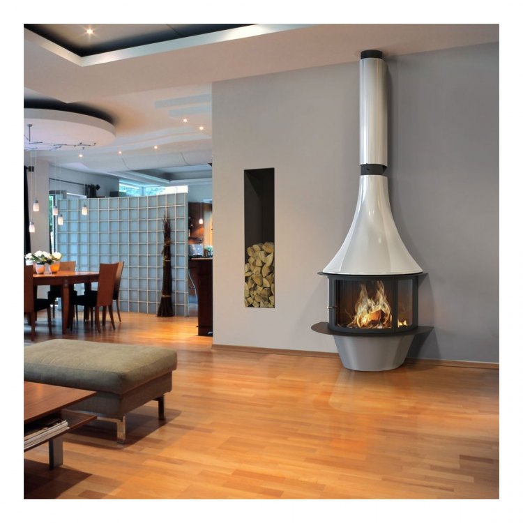 Камин LORENA FRONTAL RAL, пристенный (Traforart)