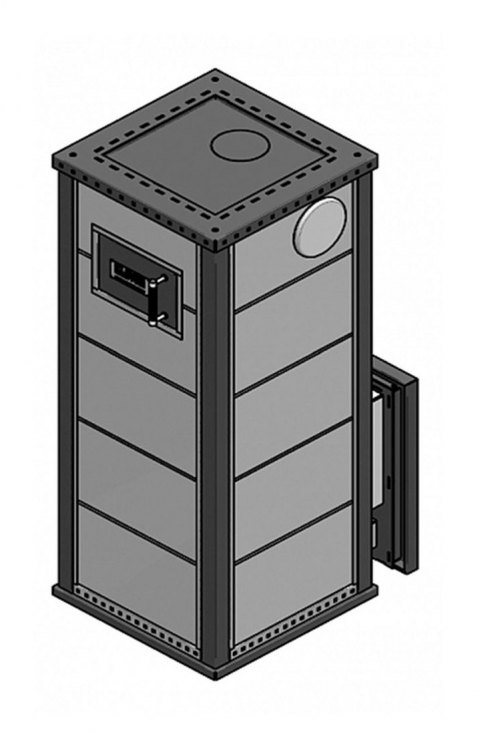 Дровяная печь для бани KLOVER RT-20RV Талькомагнезит (дровяная)