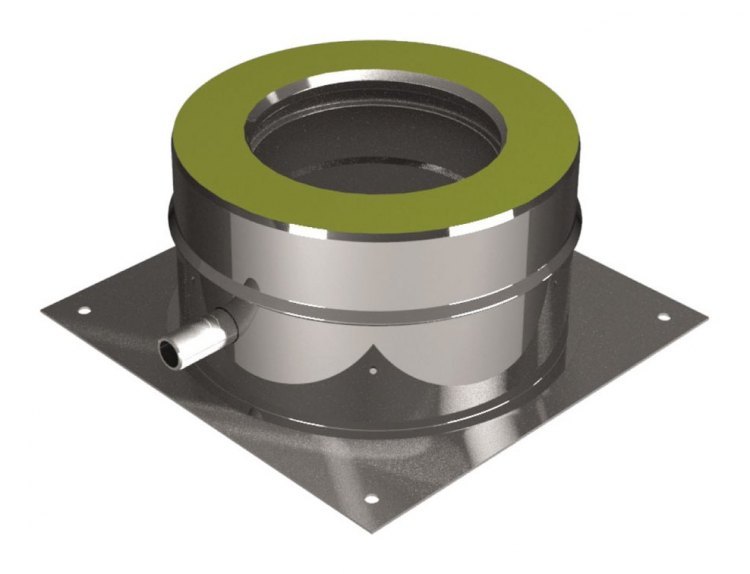 Опора нижняя с боковым выпуском конденсата D80/180, AISI 321/304 (Вулкан)