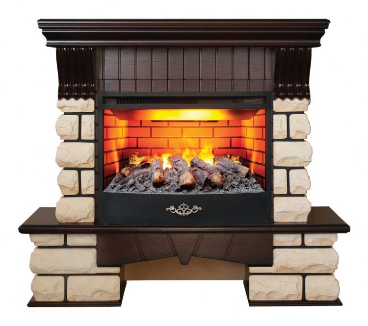 Электрокамин Kavkaz 25,5 AO  c очагом FireStar 25,5 3D