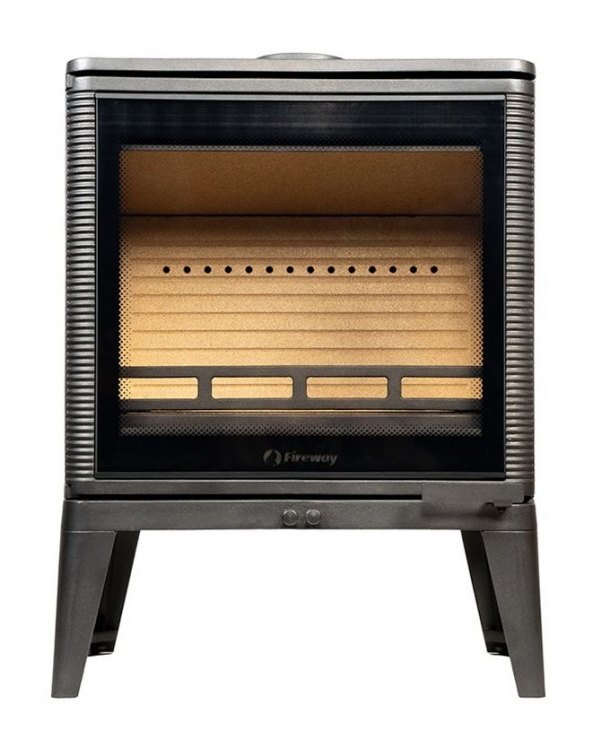 Чугунная печь камин Fireway Solo II